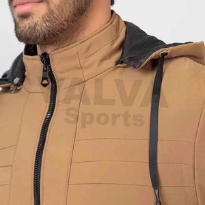 ¡Novedad de 2025! Chaqueta Softshell para hombre, chaqueta ligera impermeable de manga larga hecha a medida por VALVA SPORTS - Product Image 2