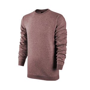 Vêtements décontractés à manches régulières en gros pour hommes Sweat-shirts vert olive pour hommes Impression de logo personnalisé - Product Image 3
