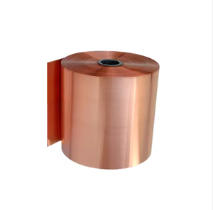 Bobinas de Lámina de Cobre Eléctrico, Rollos de Alambre de Cobre Puro para Cables, Bobinas de Lámina de Cobre Laminado en Frío - Product Image 5