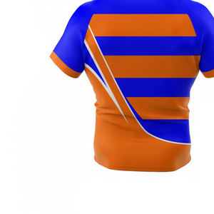 Uniforme de rugby pour hommes personnalisé OEM style anti-logo vêtements de sport ensemble d'uniformes de rugby à sublimation unie - Product Image 4