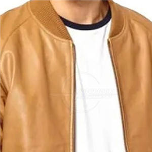 แจ็กเก็ตหนังสินค้าผลิตตามสั่งเสื้อแจ็คเก็ตหนังสินค้ามาใหม่ - Product Image 5