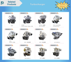 Turbocompresor 6D34 49185-01020 ME088840 para Excavadora SK200-5 - Product Image 3