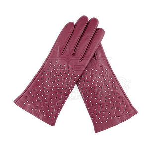 Gants d'habillage professionnels en Offre Spéciale fabriqués en usine Nouveau style de gants d'habillage en cuir de conception personnalisée - Product Image 4