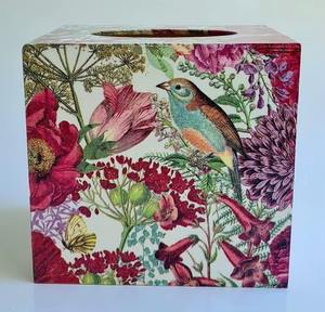 Elegante servilletero de metal pulido de cobre grande y caja de pañuelos Diseño rectangular simple Metal duradero de alta calidad - Product Image 2