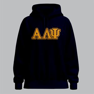 Custom Streetwear High Quality Alpha Lambda Psi Soror Embroidery Women Hoodie Long Sleeve <b>Drop</b>-shoulder hoodies for woman - Product Image 5
