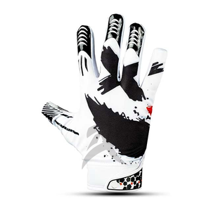 High Quality 7v7 <b>Silicon</b> <b>Gloves</b> Premium Grip American Football <b>Gloves</b> Durable Anti Slip For Training Matches And Outdoor Use - Product Image 6