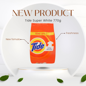 Wholesale <b>Tide</b> Super White 770g <b>Powder</b> Detergent X 18bags - Product Image 4