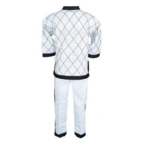 Uniforme de Taekwondo en blanco liso para hombre con logotipo personalizado Uniforme de Taekwondo para artes marciales - Product Image 2