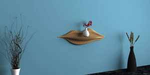 Art mural en bois Art Déco de designer avec motif de portrait, fonction de suspension artisanale pour salon et fêtes - Prix abordable - Product Image 2