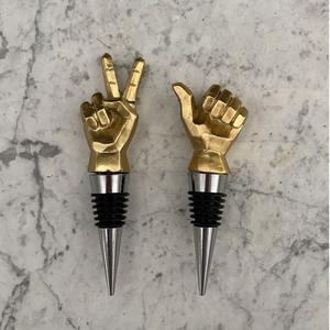 Durable Reusable Luxury Modern Eco-Friendly Heavy Duty Aluminum Alloy <b>Wine</b> <b>Saver</b> Stopper E-commerce Ready Travel Barware - Product Image 5