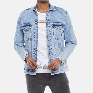 Veste jeans d'hiver de haute qualité Design personnalisé Nouveaux services OEM 100% coton Logo avant Position - Product Image 4