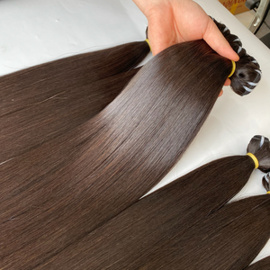 Meilleure texture Os droit Bonne qualité Haute qualité Longue durée Vendeurs d'un seul donneur Cheveux vietnamisés Extensions de cheveux crus - Product Image 2