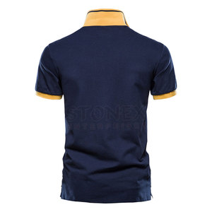 2023 LOW quantité minimale de commande T-shirt polo à manches courtes pour hommes T-shirts polo pour hommes à bas prix fabriqués en usine - Product Image 2