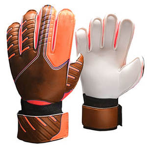 Gants de gardien de but avec impression personnalisée, protection professionnelle des mains en cuir PU, vente en gros, vêtements de sport, gants de gardien de but - Product Image 6