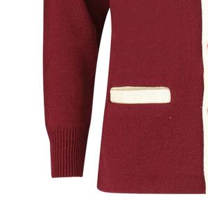 Casual <b>Cashmere</b> Best Quality Winter <b>Fabric</b> Sororities & College Fraternity Knitted Sweaters Cardigans - Product Image 3