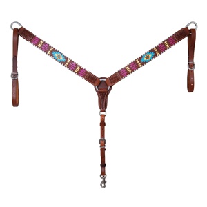 Ensemble de serre-tête en cuir de vachette personnalisé avec outillage à la main Exportateurs indiens Meilleur prix pour l'équitation - Product Image 2