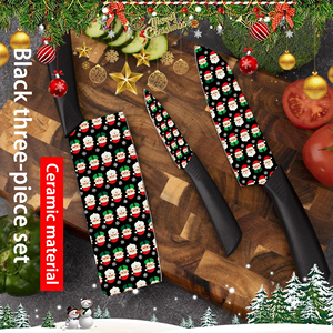 Couteau de poche à lame en céramique, imprimé floral, en plastique, compatible lave-vaisselle, haute qualité, fait main, outil de cuisine professionnel, directement de l'usine - Product Image 4