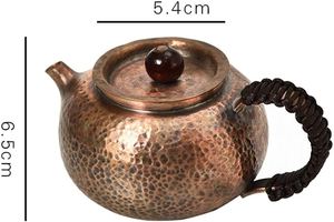 Modern Luxury Spouted <b>Tea</b> Pot <b>Kettle</b> Indian Origin <b>Tea</b> Safe Pot Copper TQC Brand Wedding Application Wholesale - Product Image 2