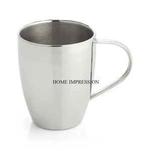 Taza de Metal de acero inoxidable de 400 ML, taza de café con leche, venta al por mayor, artesanías, patrón clásico personalizado, taza de Metal 100% hecha a mano - Product Image 1