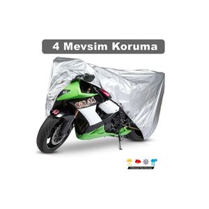 Triumph Daytona 675 coperchio motore borsa posteriore compatibile (connessione, compatibile con serratura) protezione 4 stagioni grigio