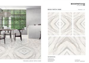 Carreaux de porcelaine polie noire 600x1200, carreaux de sol et de mur de luxe, carreaux de grande taille à haute brillance pour les espaces résidentiels et commerciaux - Product Image 4