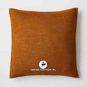 Alta calidad de doble cara 100% Lino sólido decoración Natural Throw Pillow Sham funda de cojín funda de almohada suave de ITHL - Product Image 4