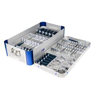 Ensemble d'instruments de chirurgie de la colonne vertébrale endoscopique biportale unilatérale MIS orthopédique OEM, ensemble d'instruments de chirurgie de la colonne vertébrale UBE, CE ISO - Product Image 1