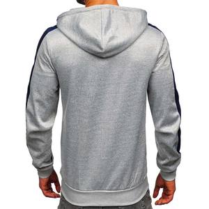 Saison d'hiver Sweat-shirt à fermeture éclair pour hommes Tendance décontractée Sweat-shirt à capuche de sport personnalisé - Product Image 2