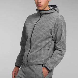 Sudaderas con cremallera atléticas de lana deportiva de alta calidad para hombres 2025 último diseño sudaderas con cremallera para hombres en MOQ bajo - Product Image 4