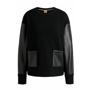 Sudaderas Unisex de Cuello Redondo, Color Negro, 100% Algodón, Invierno, Alta Calidad, Corte Regular, Transpirables y Ecológicas - Product Image 1