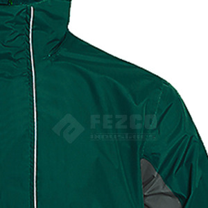 High Quality Men's <b>Rain</b> Winter <b>Jacket</b> for <b>Plus</b> <b>Sizes</b> Waterproof and Windbreak with Stand Collar Front Logo-Low MOQ - Product Image 5