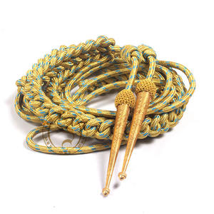 Uniforme personnalisé cordon d'épaule gros lingots fil uniforme aigrettes cordons conception client - Product Image 2