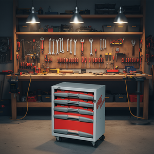 Armoires à outils Usag avec boîtes et tiroirs Composition pratique pour l'organisation et le rangement - Product Image 3