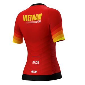 Maillot de cyclisme léger et respirant pour femmes - Manches courtes - Polyester - Vêtements de vélo de route - Product Image 2