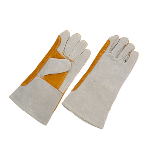Gants de soudage en cuir de sécurité personnalisés résistance à la chaleur conception de qualité supérieure prix raisonnable tendance gants de soudage en cuir - Product Image 5