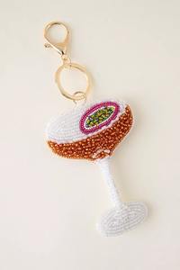 Handmade beaded gingerbread man ornament adds festive charm with bright detailing for holiday tree decoration and <b>gifting</b> - Product Image 3