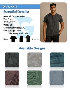 Gilet d'entraînement confortable pour hommes 100% polyester Tissu extensible tricoté organique Hexagonal Brossé Absorption de la sueur Doublure de mouvement - Product Image 4