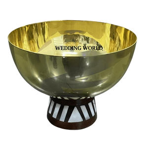 Bol à chocolat en acier inoxydable de qualité supérieure bol doux fait à la main forme ronde concepteur nouveau bol à chocolat - Product Image 5