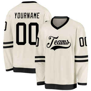 Maillot de hockey sur glace en maille de polyester pour joueurs professionnels personnalisés OEM de nouveau style pour hommes maillot de hockey sur glace sur mesure pour hommes - Product Image 1