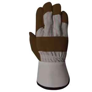 Gants de travail en cuir souple Gants de travail de protection industrielle avec résistance à la chaleur Gants de travail en cuir de vachette - Product Image 5