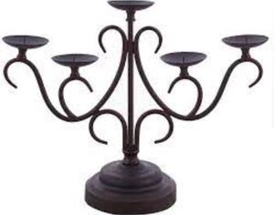 Portavelas de Metal Premium para Decoración de Interiores, Diseño Moderno y Minimalista, Precio al por Mayor - Product Image 1