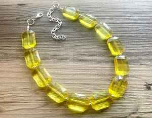 Collier de perles de résine de diamant transparent pour les fêtes de mariage fiançailles fêtes de noël et vêtements de bureau - Product Image 5