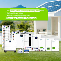 Batería de Litio para Almacenamiento de Energía Doméstica LVFU Solar de 5kWh, 10kWh, 15kWh, Batería Híbrida para Red Eléctrica de China de 100Ah, 200Ah, 48V, 300Ah