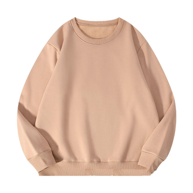 Khaki-plush cotton