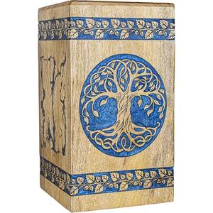 Urnas de cremación de madera de diseño único de alta calidad para urnas de madera para adultos, urnas funerarias, suministros funerarios de tamaño personalizado - Product Image 6