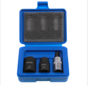 3pcs Jeu de freins à douille pour écrous de roue en acier CR-V pour <span class=keywords><strong>réparation</strong></span> <span class=keywords><strong>mécanique</strong></span> pour <span class=keywords><strong>réparation</strong></span> automobile 1/2 'Pentagon Hex Allen Brake Sock - Product Image 3