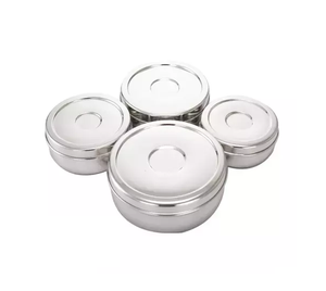 Boîte à chapati de luxe en acier inoxydable avec poignée et boîte à chapati en acier inoxydable de la plus haute qualité, polie et sûre pour les aliments - Product Image 6