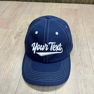 Gorra de béisbol bordada personalizada con etiquetas tejidas, de 6 paneles, estilo vintage, sin estructura, de tela vaquera, para hombre, deportiva, de Vietnam. - Product Image 5