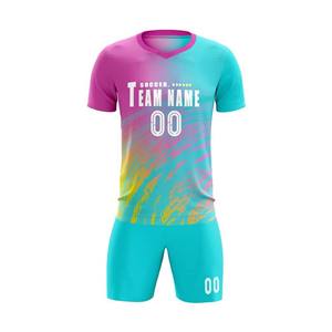 Kit de maillot de football personnalisé Impression sublimée Tissu à séchage rapide Sensation légère OEM Teamwear Adult Youth Factory Supply - Product Image 2