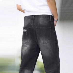 Nouvelle Arrivée – Jean Décontracté Homme Coupe Droite Taille Mi-Haute, Écologique, Respirant, Séchage Rapide, Conception Personnalisée, Grammage Lourd, Orienté Export - Product Image 6